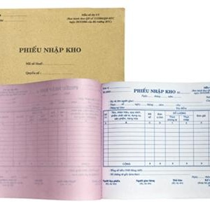 Phiếu Nhập kho A5 2L 